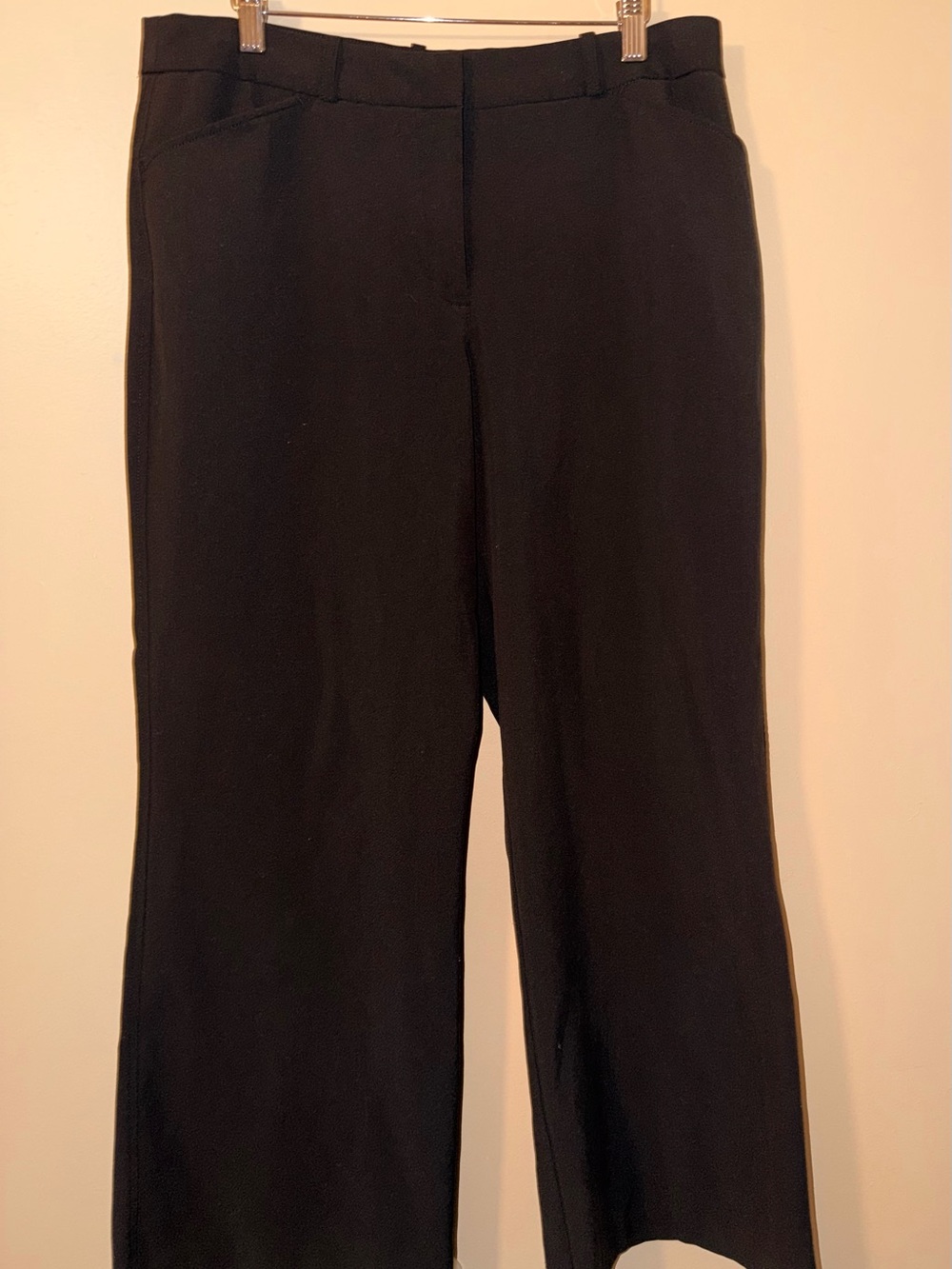Worthington Black Straight-Leg Women’s Pants